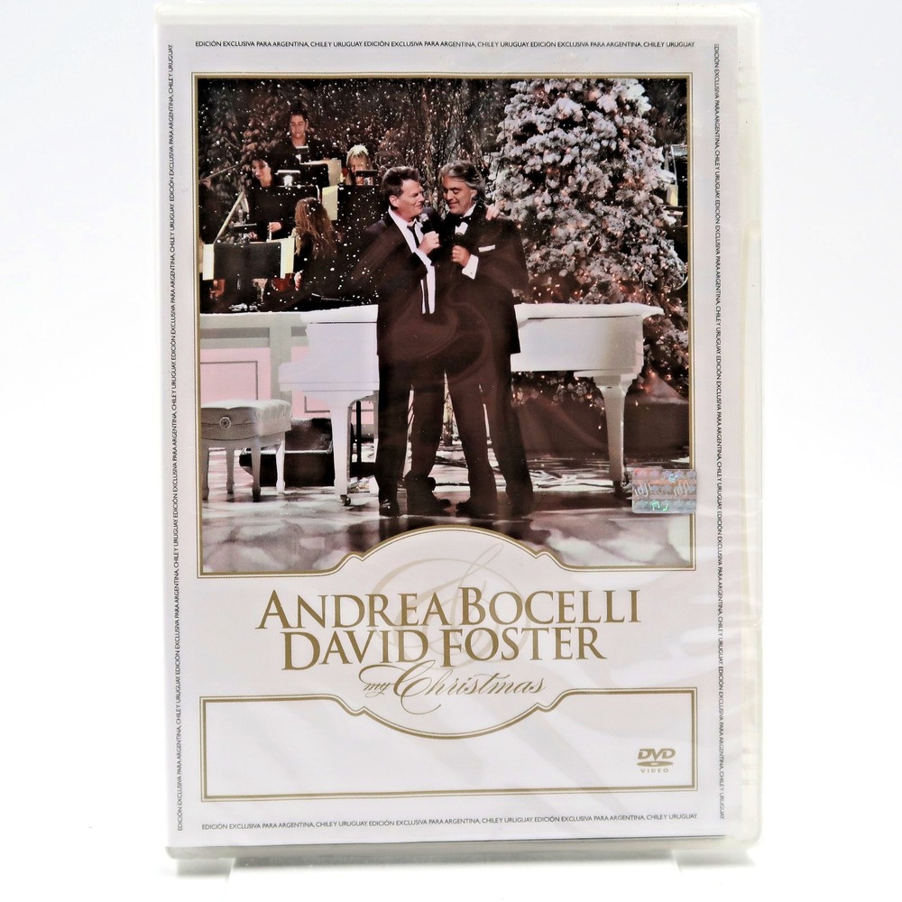 Andrea Bocelli David Foster My Christmas DVD 2009 PBS Special Natalie Cole